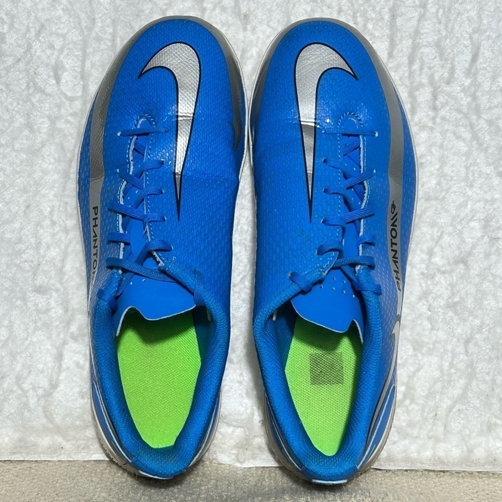 Nike Phantom GT Club IC Big Kids Blue Indoor Soccer Athletic Shoes SZ US 5.5 - Picture 5 of 11